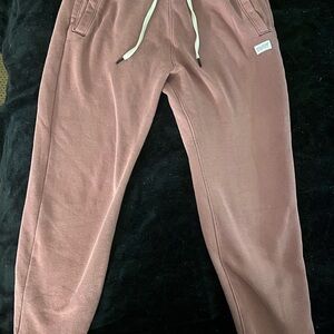 Hollister Mens Sweatpants Joggers Size Small Dusty Rose